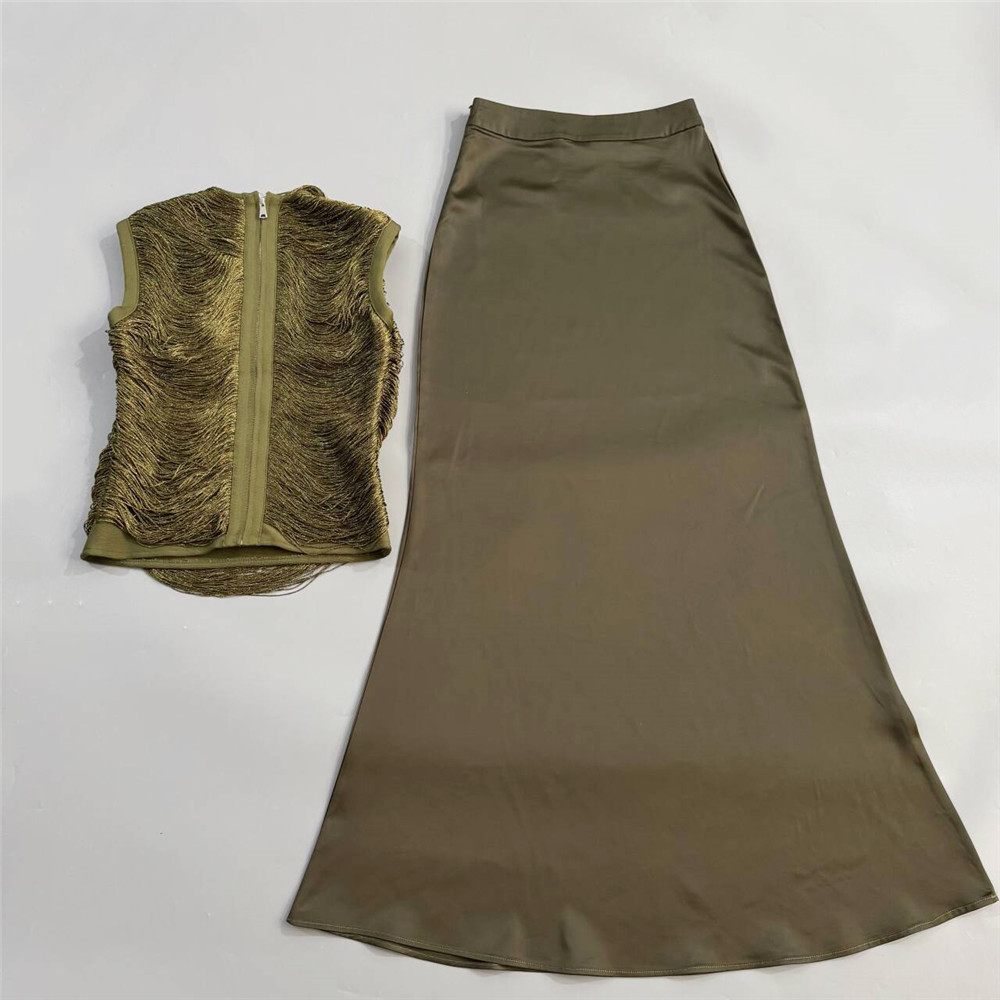 Maxi Dress Boho - Elegante Abito Lungo Due Pezzi in