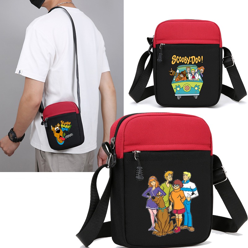 Women Fashion Handbags - Borse a tracolla Scooby Doo per