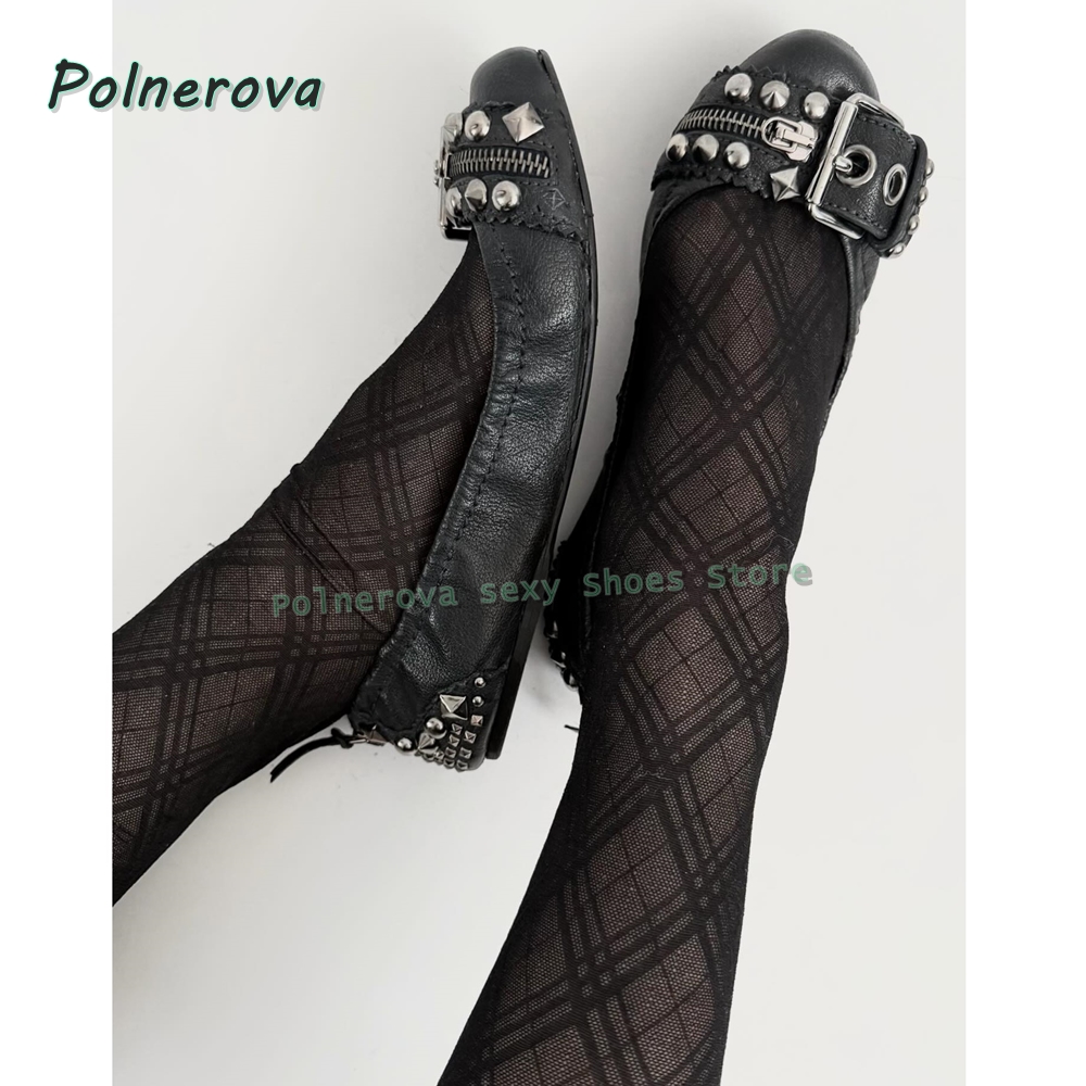 Women'S Fashion Belts - Scarpe Mary Jane con fibbia a