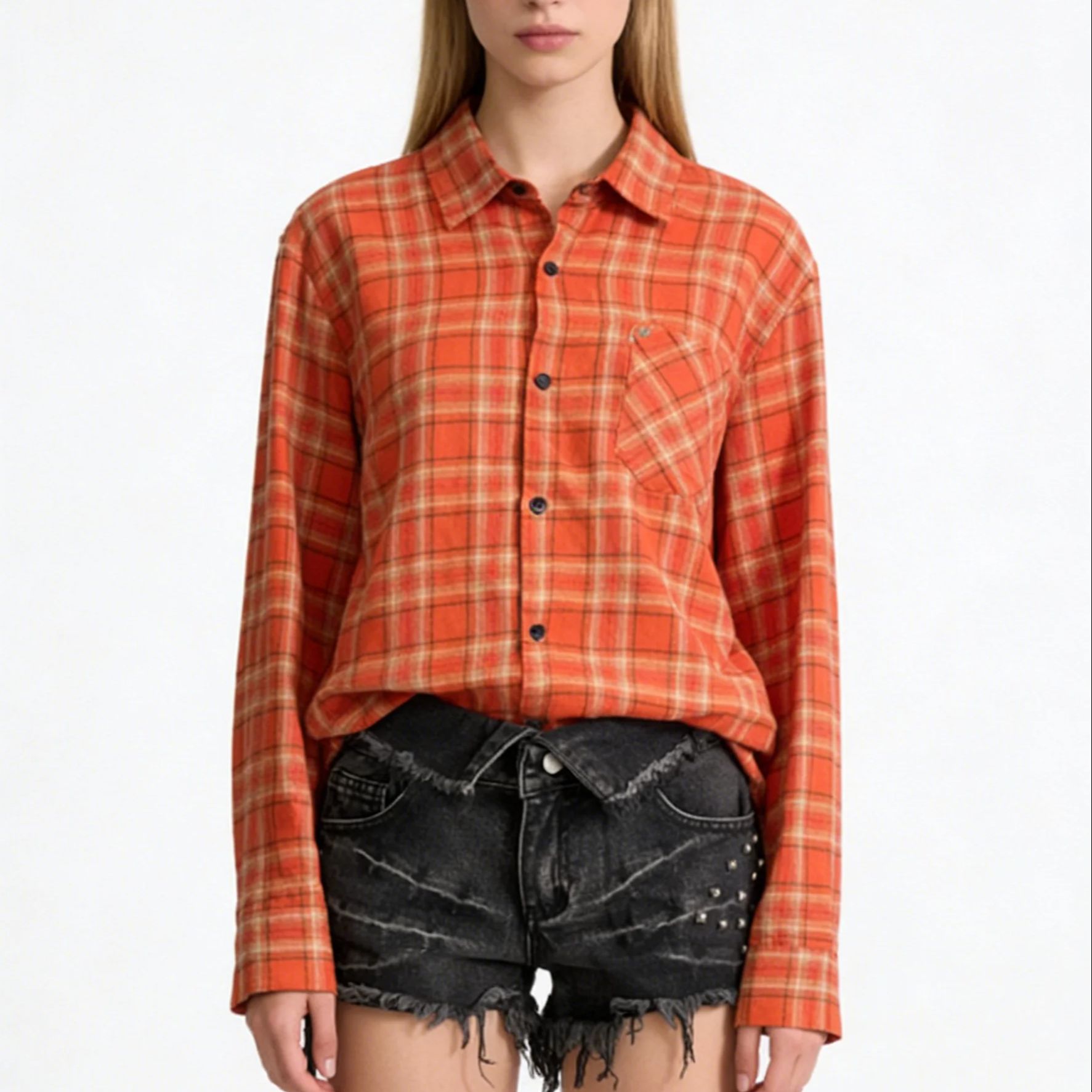 Camicia Casual da Donna Aranci - Women'S Y2K Fashion Aesthetic recensione e prezzo