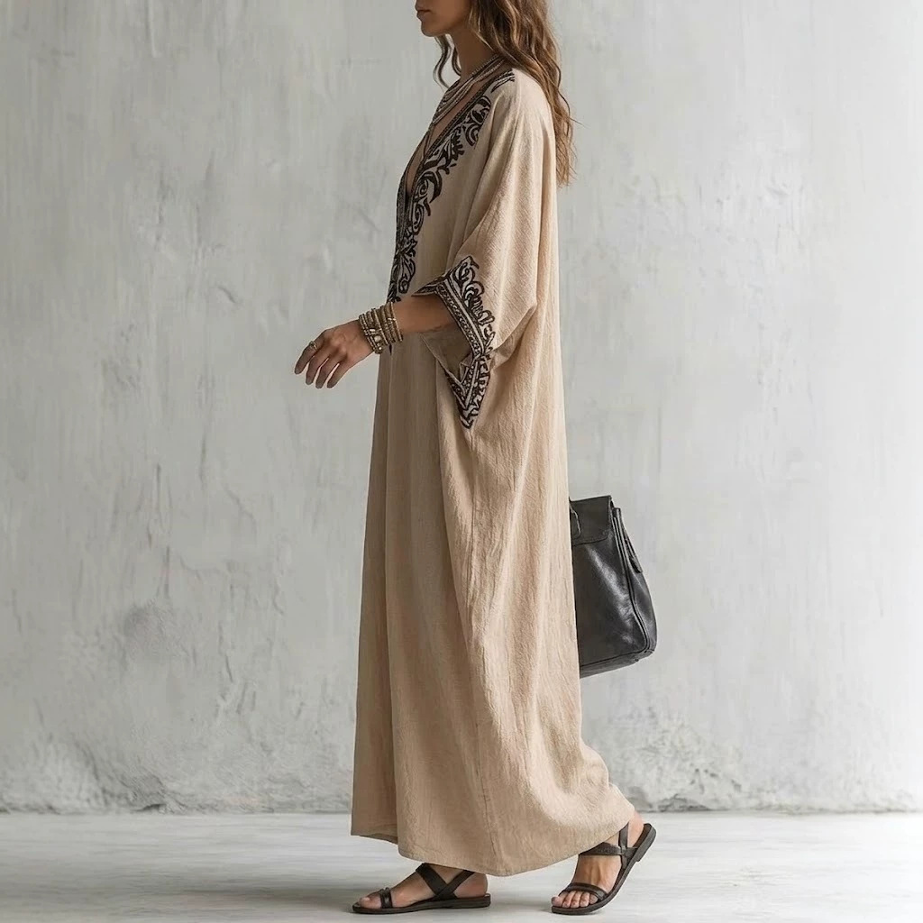 Abito lungo da donna in stile  - Maxi Dress Boho recensione e prezzo