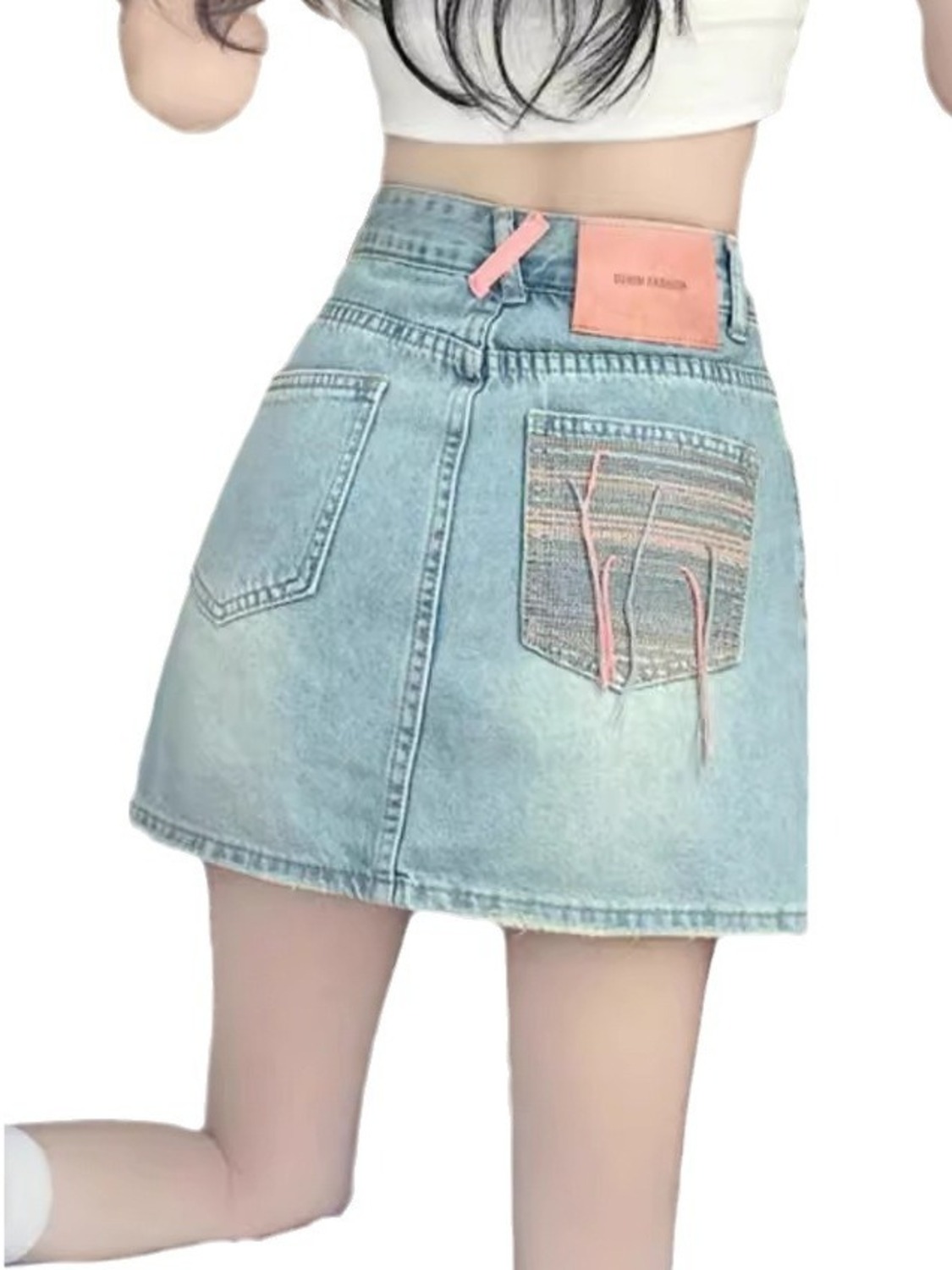 Gonna-Pantaloncino in Denim Vi - Denim Shorts Women recensione e prezzo