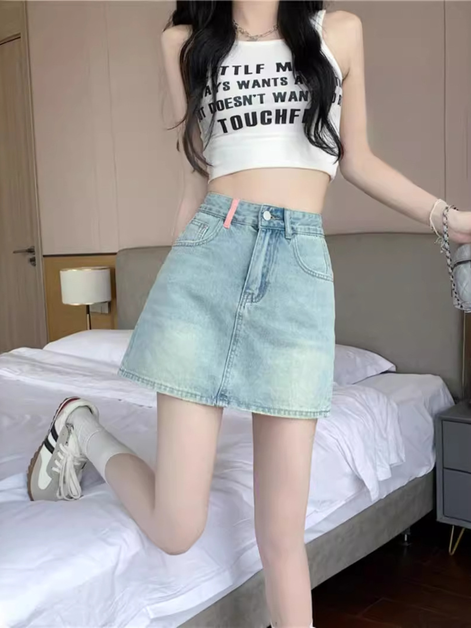 Gonna-Pantaloncino in Denim Vi - Denim Shorts Women recensione e prezzo