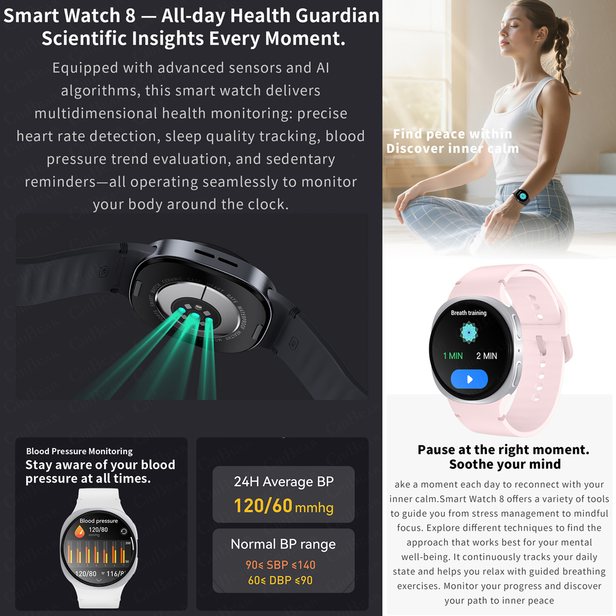 Nuovo Smartwatch 2026 con GPS, - Women Fashion Zone recensione e prezzo