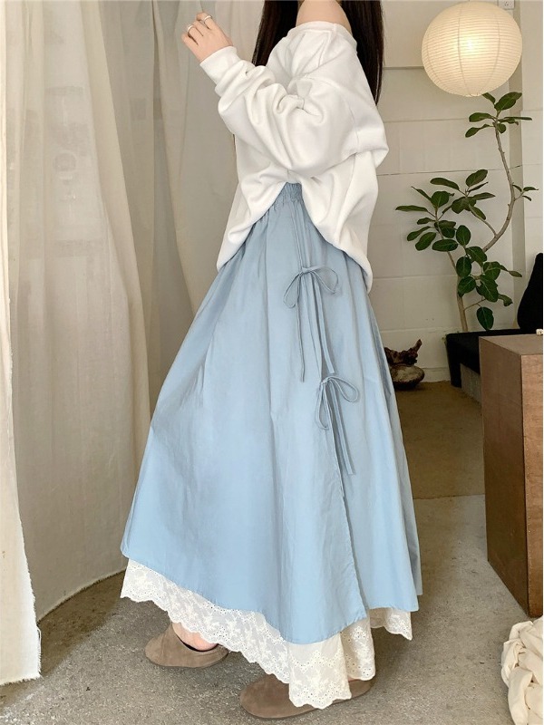 Gonna midi a vita alta con piz - A-Line Skirt Midi recensione e prezzo