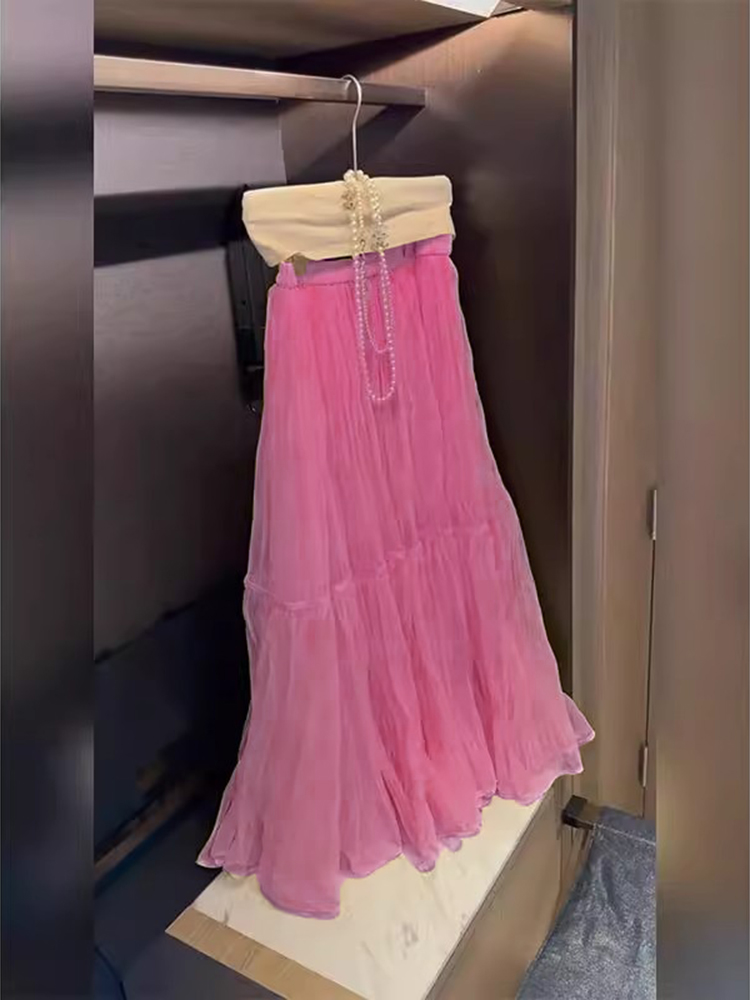 Elegante gonna a vita alta in  - A-Line Skirt Midi recensione e prezzo
