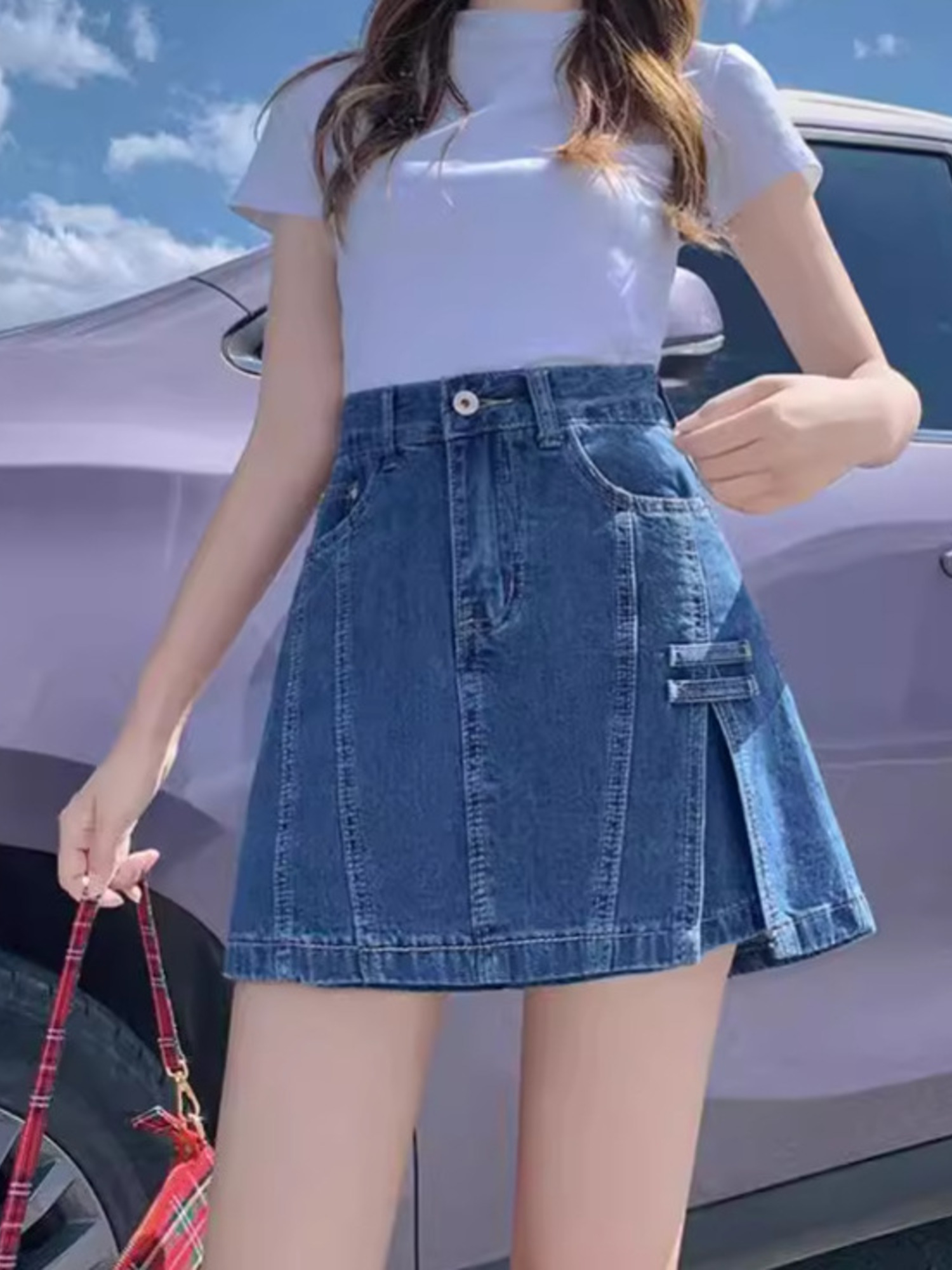 Gonna pantaloncino in denim vi - Denim Shorts Women recensione e prezzo