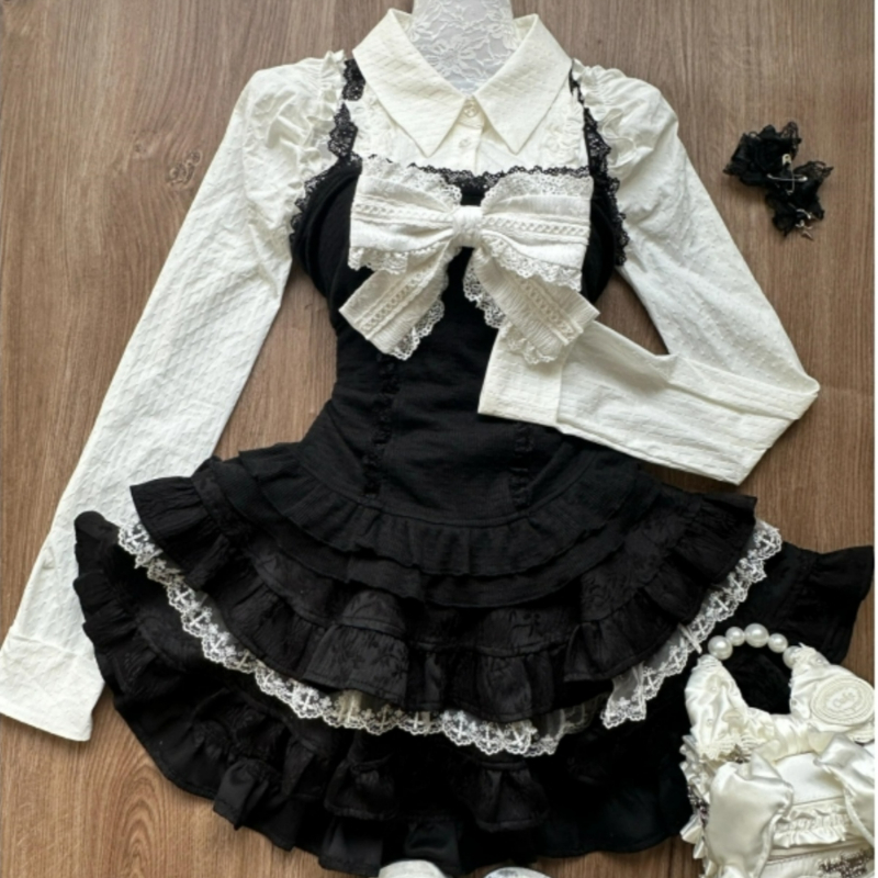 Y2k Estetica Lolita Stile 3 Pe - Women'S Y2K Fashion Aesthetic recensione e prezzo