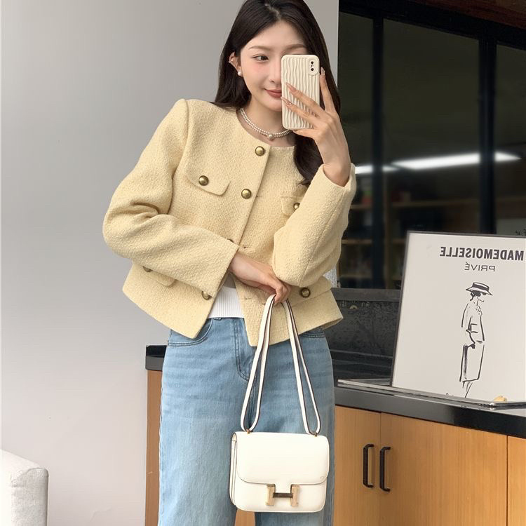 Giacca in Tweed con Bottoni De - Sherpa Coat Women recensione e prezzo