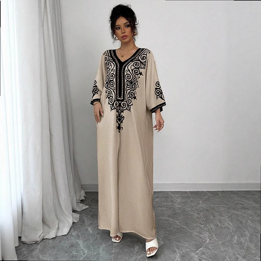 Abito lungo a fiori con scollo - Maxi Dress Boho recensione e prezzo