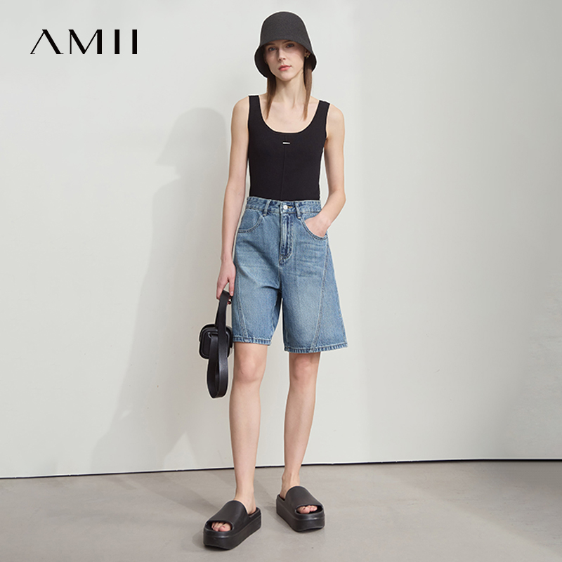 AMII Pantaloncini Jeans da Don - Denim Shorts Women recensione e prezzo