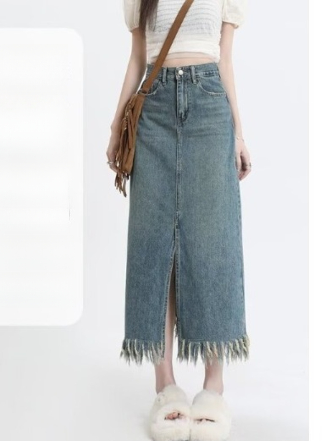 Minigonna in denim lavato vint - Denim Shorts Women recensione e prezzo