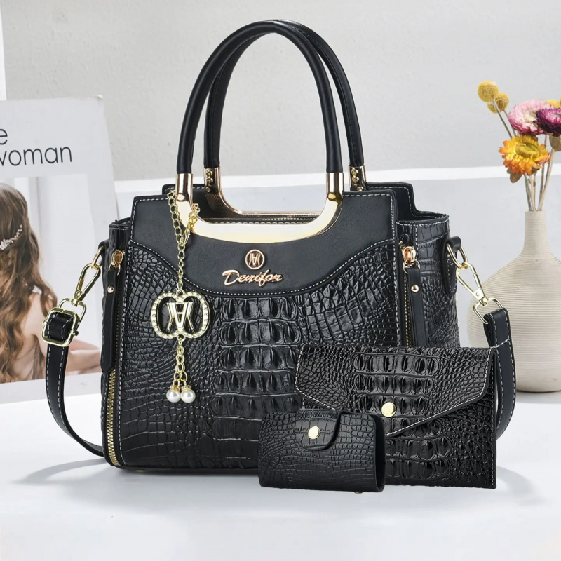 Set di Borse da Donna con Text - Women Fashion Handbags recensione e prezzo