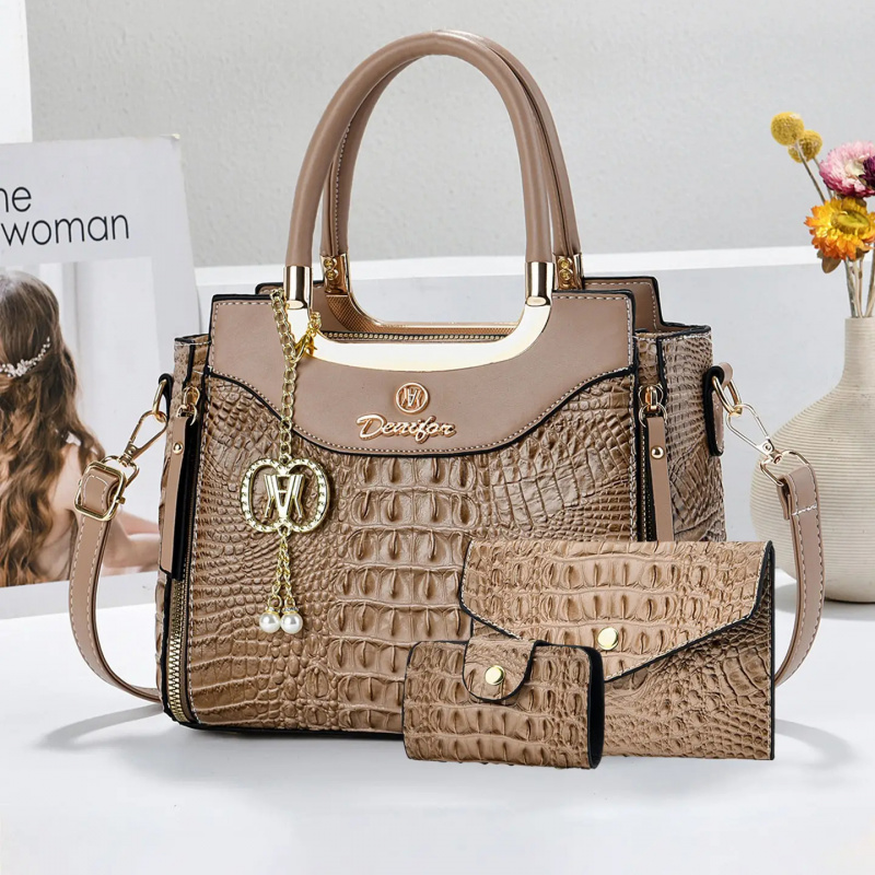 Set di Borse da Donna con Text - Women Fashion Handbags recensione e prezzo