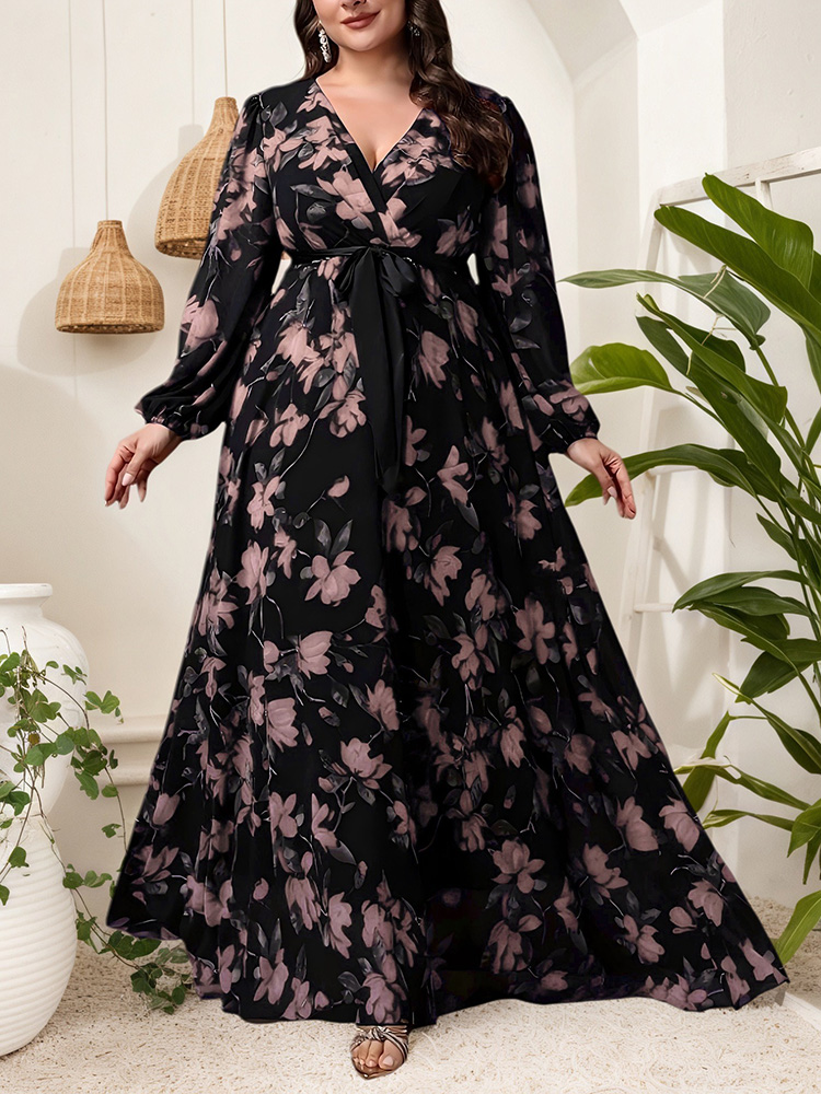 GIBSIE Abito con cintura con s - Maxi Dress Boho recensione e prezzo
