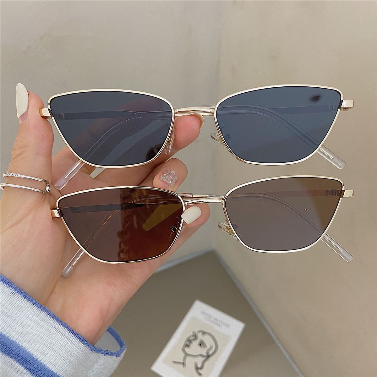 Occhiali da Sole in Metallo a  - Women'S Fashion Eyeglasses recensione e prezzo