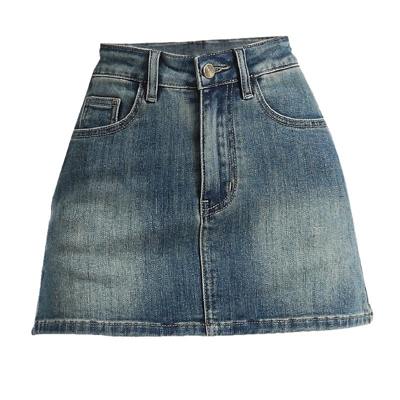 Gonna-pantalone in denim vinta - Denim Shorts Women recensione e prezzo