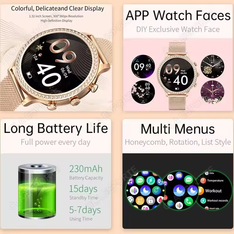 Elegante Smartwatch da Donna c - Women Fashion Zone recensione e prezzo