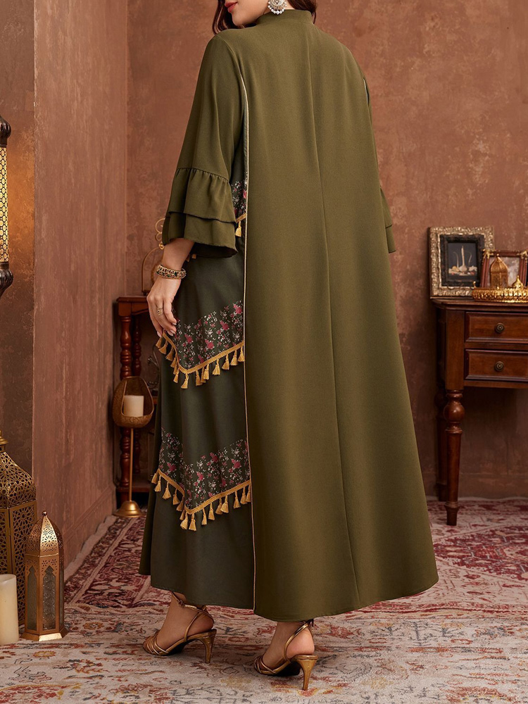 GIBSIE Abito Abaya Plus Size c - Maxi Dress Boho recensione e prezzo